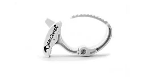 Cableclamp+ White Medium