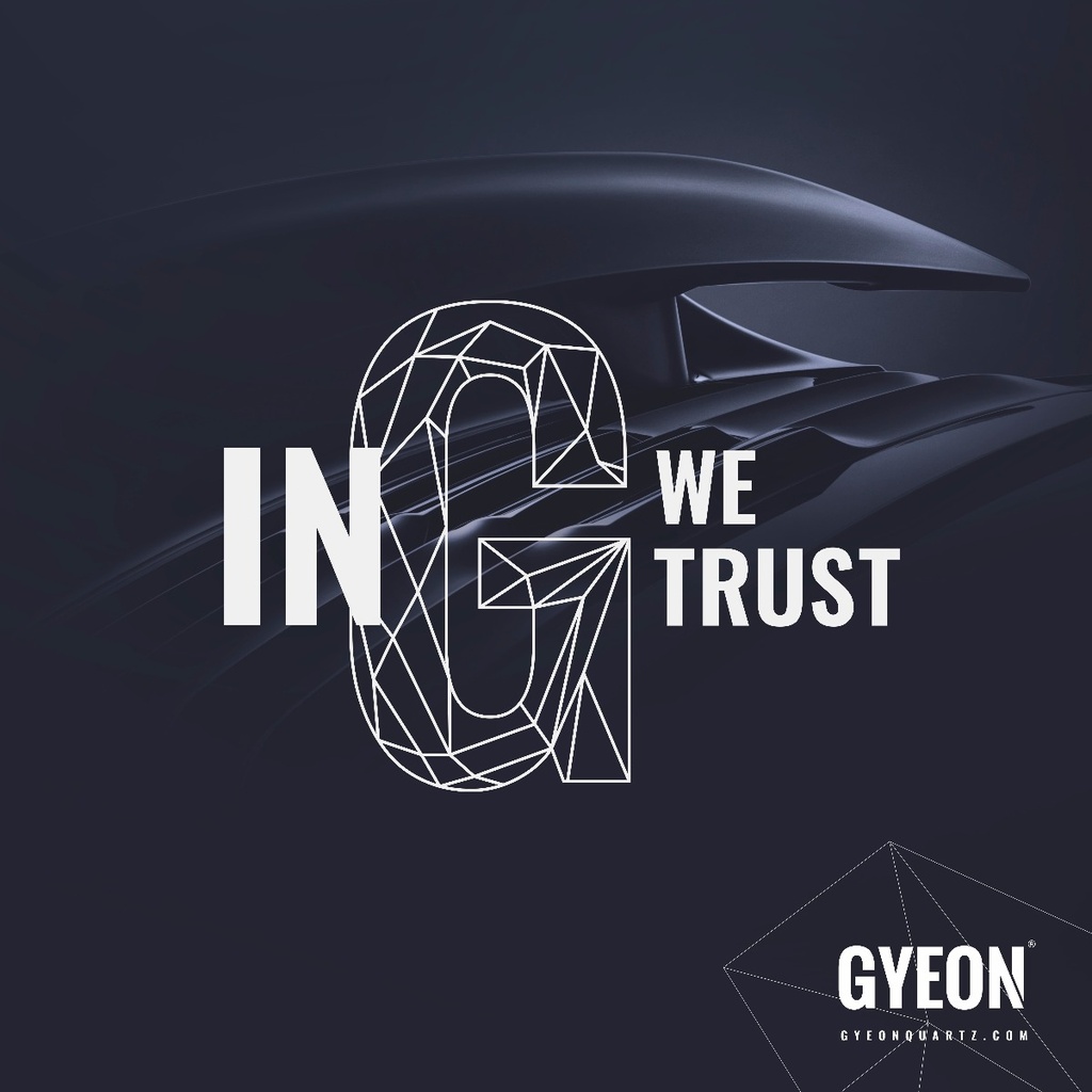 Banner / In G we trust / right side logo