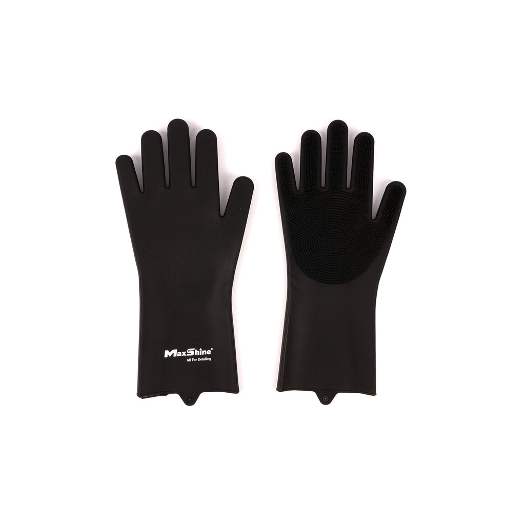 Rubber Scrubbing Gloves