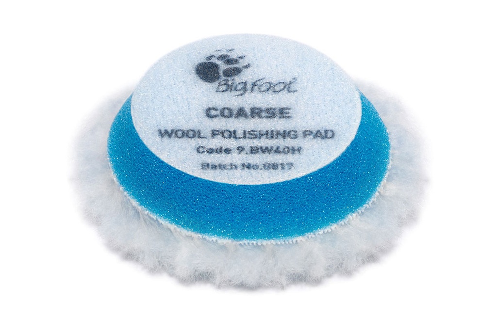 Blue Coarse Wool Polishing Pad
