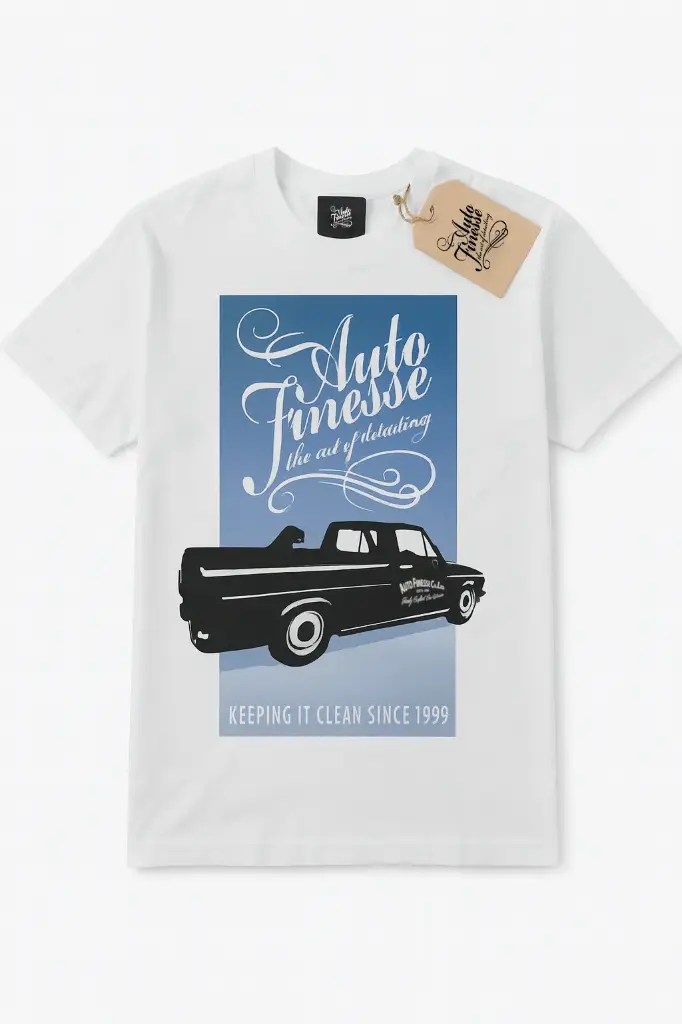 Auto Finesse T-Shirt White