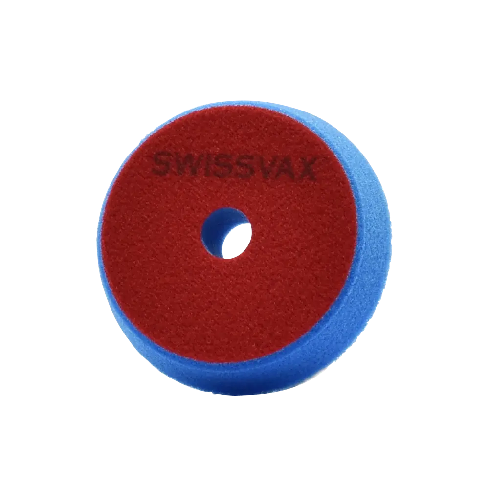 Swissvax Polierpad S medium blue 80/95mm