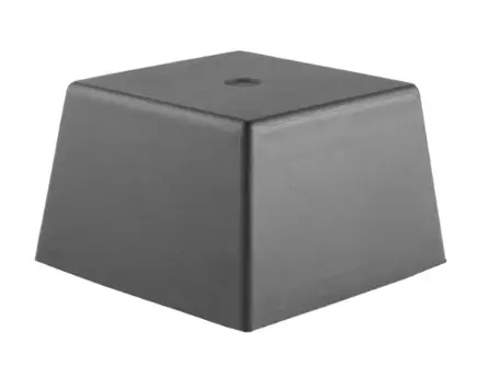 Rubber block 120x 120 x 80 mm  