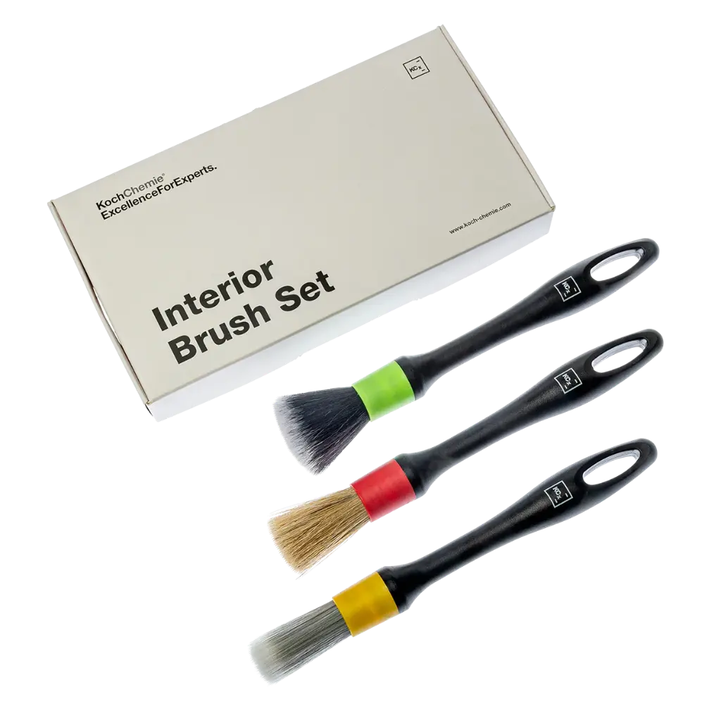 Interior brush set