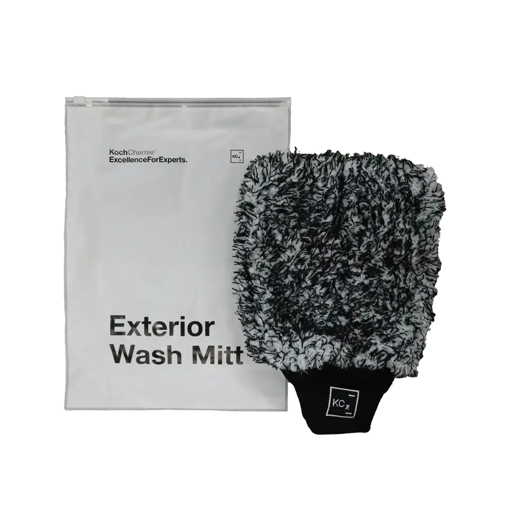 Exterior wash mitt