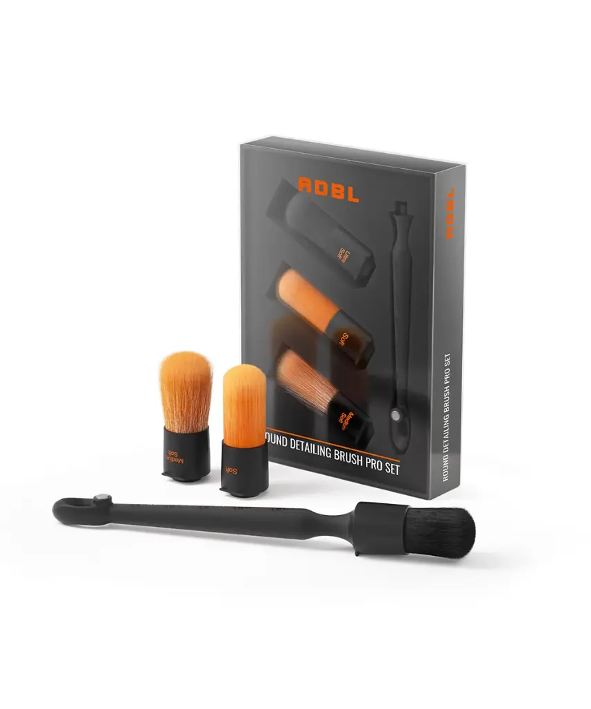 ROUND DETAILING BRUSH PRO SET
