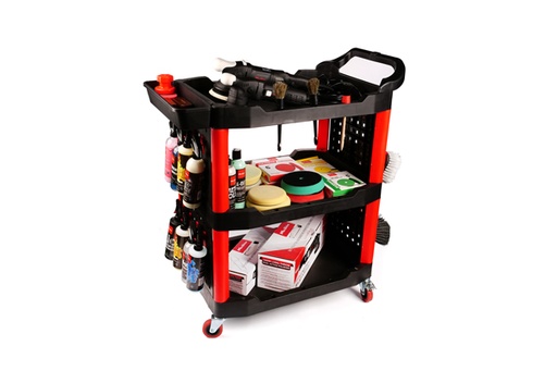 [798789440130] 3-Tier Utility Detailing Rolling Cart - DLR02