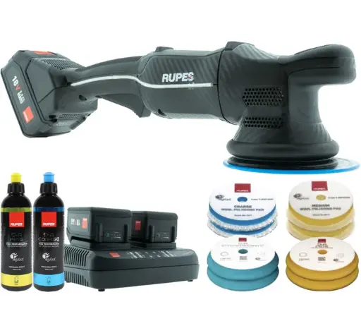 BigFoot HLR15 iBrid dual-action polisher - BAS KIT