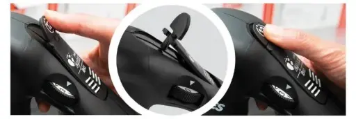 [38.430/C] BigFoot HLR75 MINI iBrid Polisher NEW Control Lever