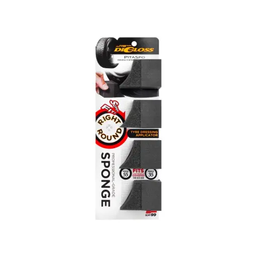 [04163-1] Pitasupo Tire Sponge (4-pack)