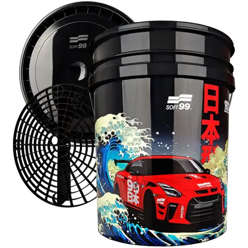 [SOFT99-BUCKET] Detailing Bucket avec Grit Guard et Lid